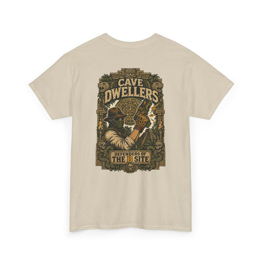 Cave Dwellers T‑Shirt — Retro Miner Explorer Graphic Tee