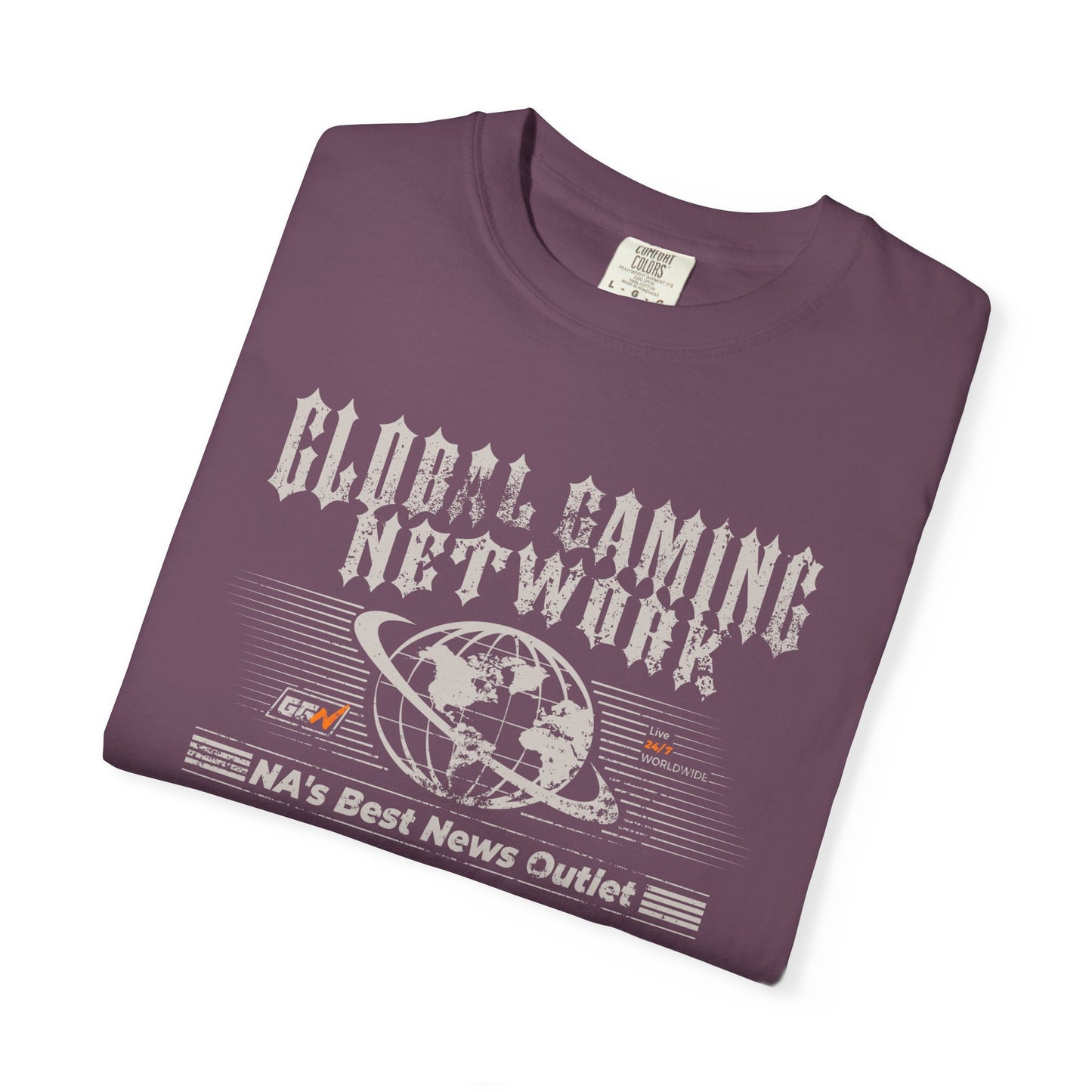 Global Gaming Network T-Shirt – Retro Video Game News Tee