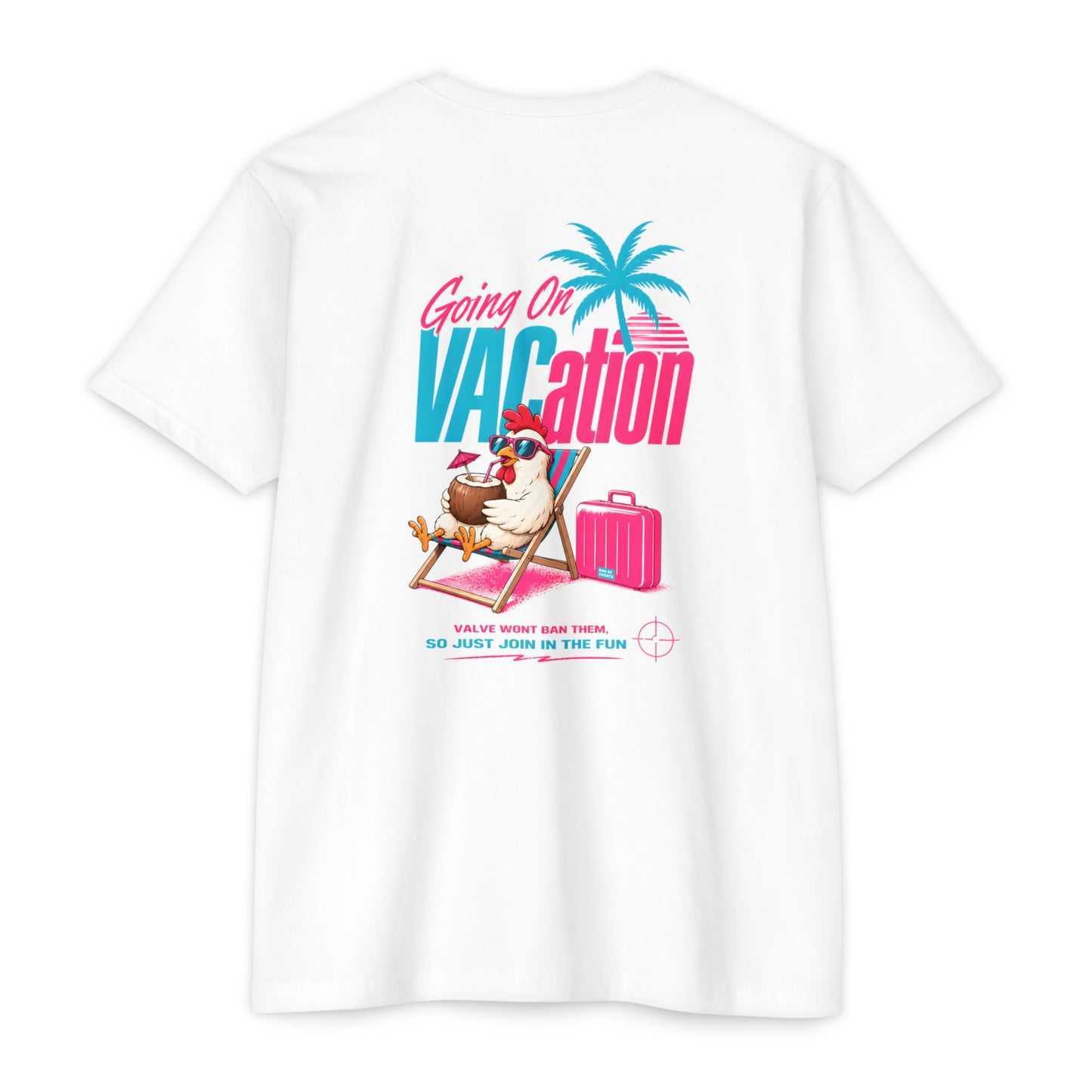 Vacation Vibes T-Shirt — "Going On VACation" Retro Palm Beach Tee