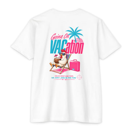 Vacation Vibes T-Shirt — "Going On VACation" Retro Palm Beach Tee
