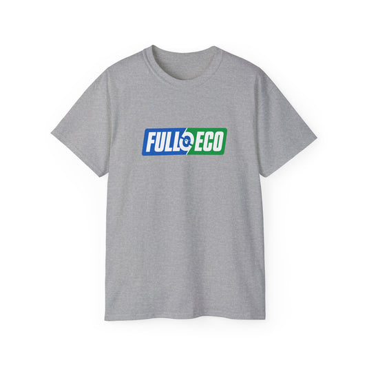 Eco Graphic Tee — "Full to Eco" Sustainable Logo T-Shirt