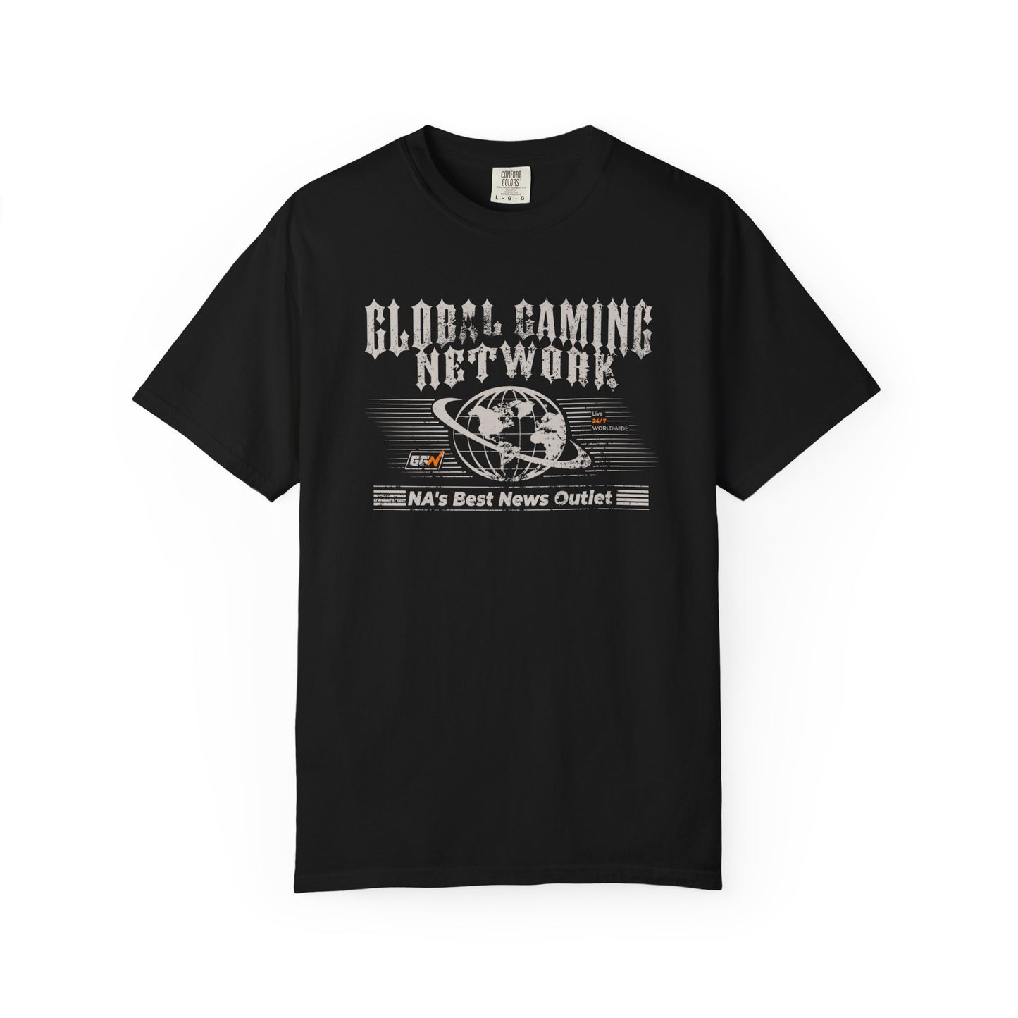 Global Gaming Network T-Shirt – Retro Video Game News Tee
