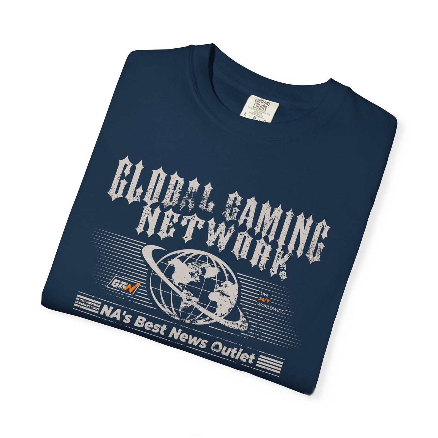 Global Gaming Network T-Shirt – Retro Video Game News Tee