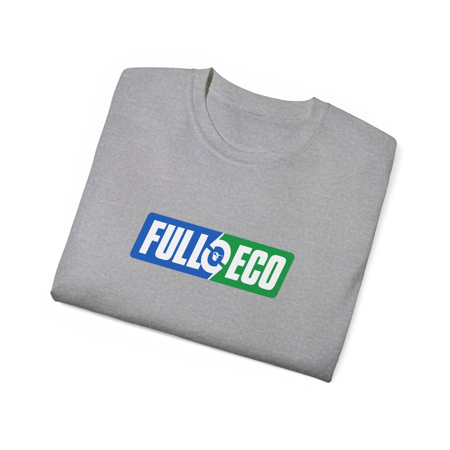 Eco Graphic Tee — "Full to Eco" Sustainable Logo T-Shirt