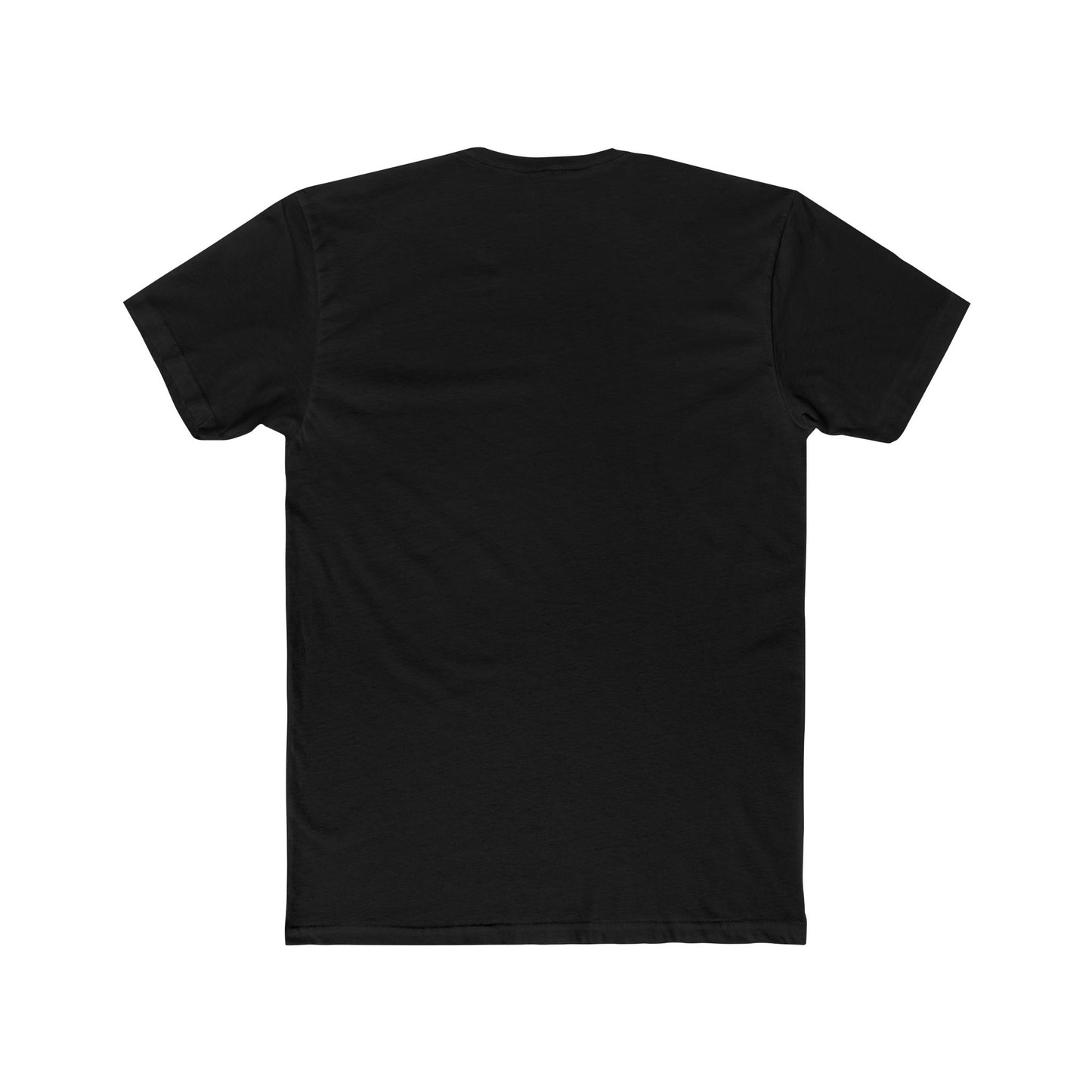 Light Buy Tee — Gold Confetti Graphic Cotton T‑Shirt