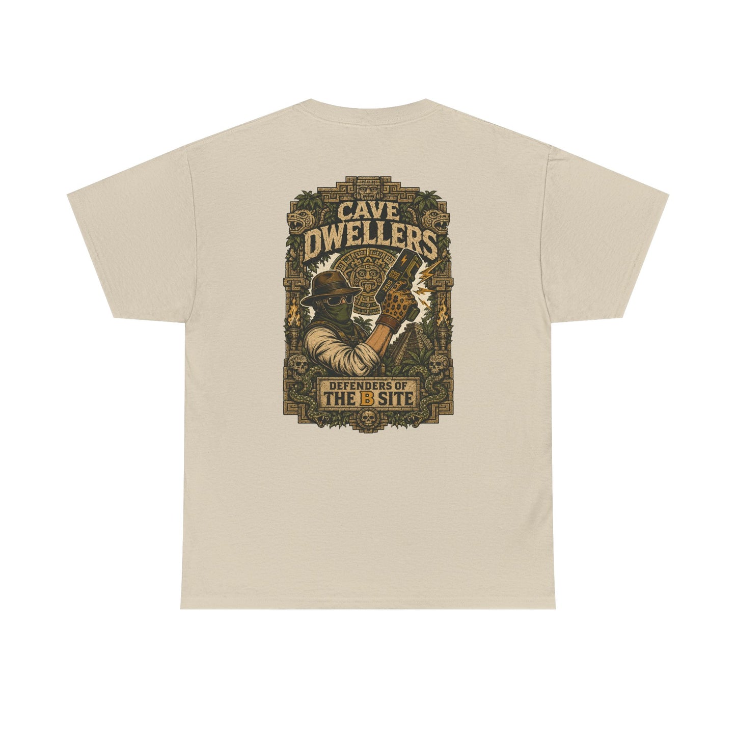 Cave Dwellers T‑Shirt — Retro Miner Explorer Graphic Tee