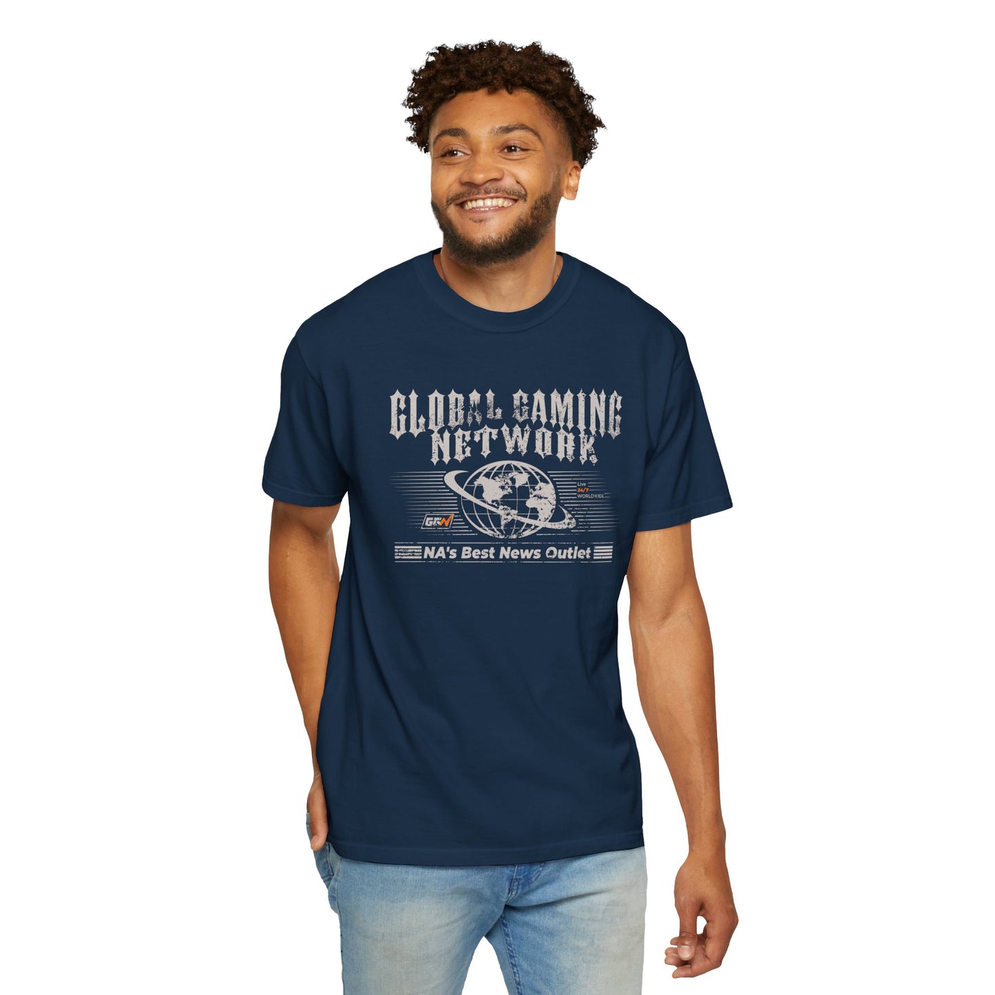 Global Gaming Network T-Shirt – Retro Video Game News Tee
