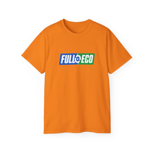 Eco Graphic Tee — "Full to Eco" Sustainable Logo T-Shirt